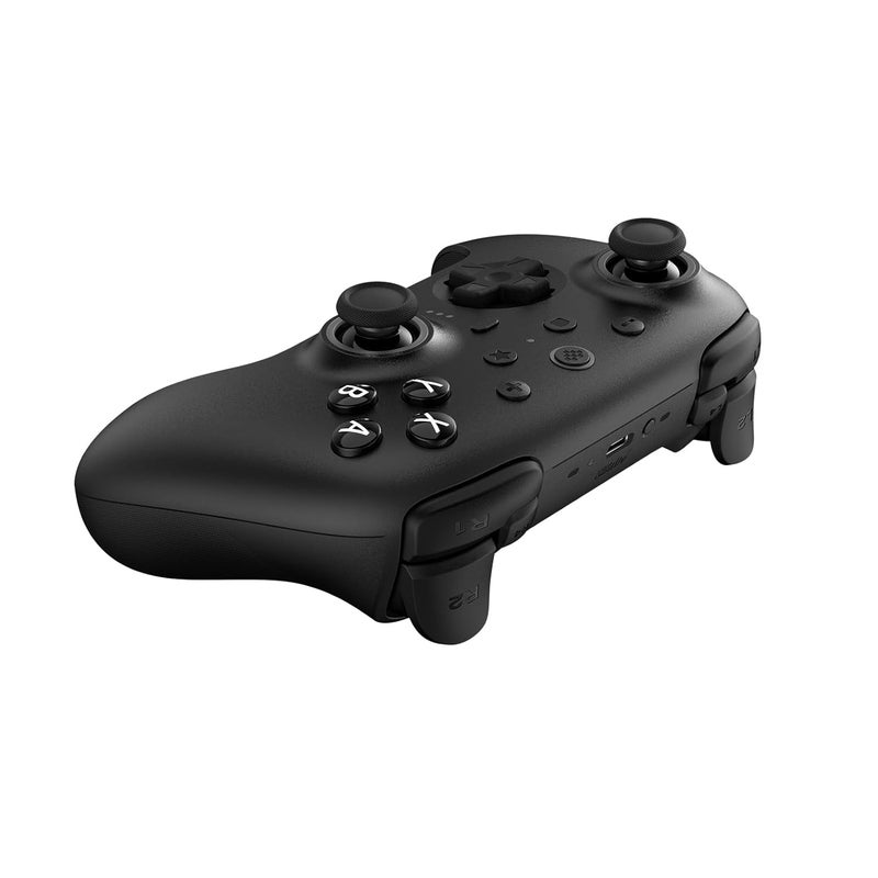 8Bitdo Ultimate 2 Bluetooth Controller for Switch/Switch 2 & Windows PC, Switch Pro Controller with TMR Joysticks, Switchable Hall Effect/Tactile Triggers, Vibration and Motion Control - Black - Image 3
